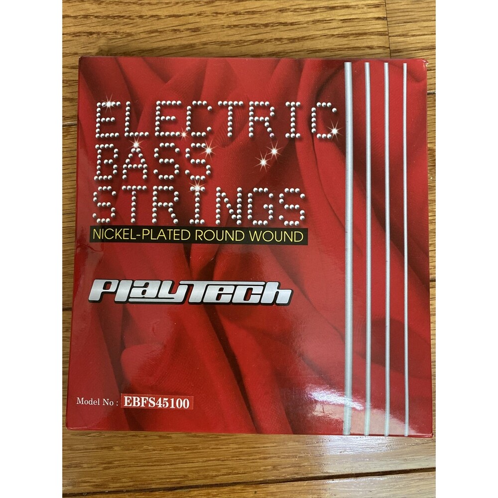 PLAYTECH EBFS-45100 Electric BASS Strings REGULAR GAUGE Nickelplated Round Wound